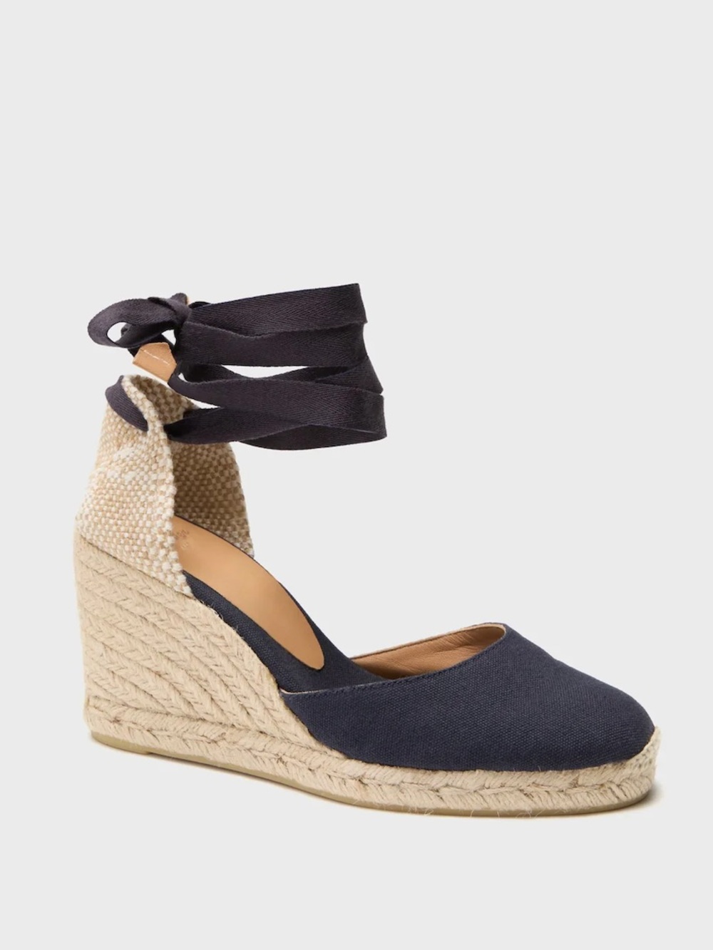 NWOT Castañer Carina Wedge Espadrilles in Marino